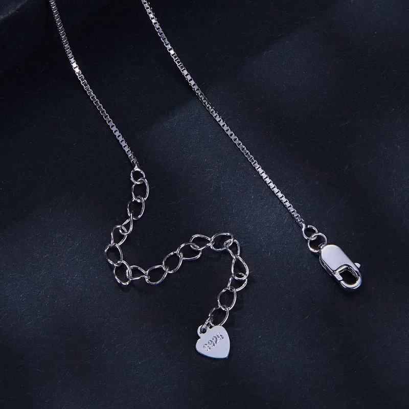 (immagine per) Collana a forma di nastro di Möbius stile Pandora (Un certificato) - MSN018 - Visualizza 4