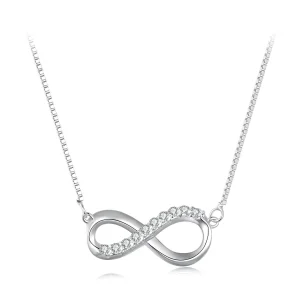 (immagine per) Collana a forma di nastro di Möbius stile Pandora (Un certificato) - MSN018