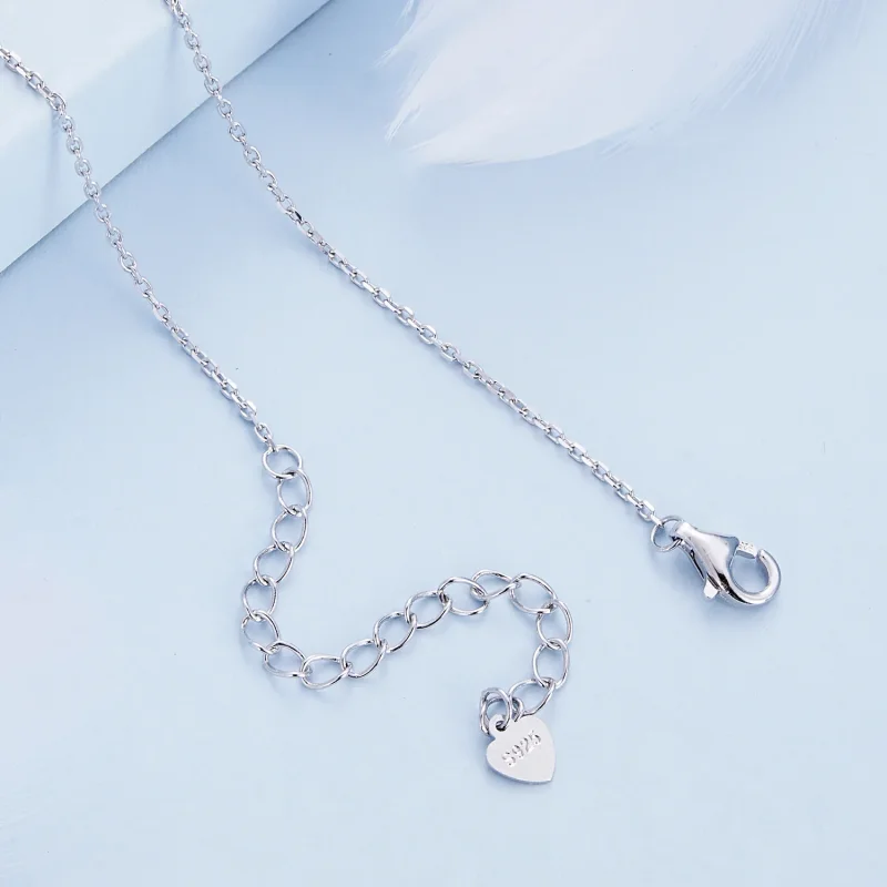 (immagine per) Collana a stile Pandora con motivo a stella e luna - BSN347 - Visualizza 4