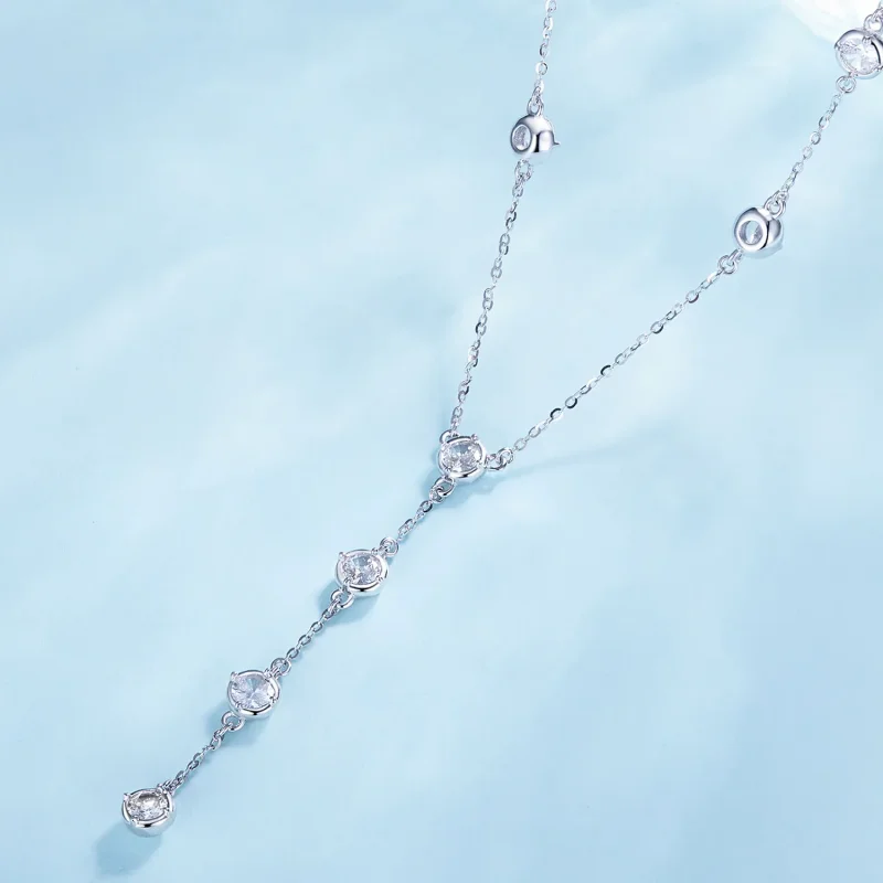 (immagine per) Collana a Y Pandora Style Shine - BSN361 - Visualizza 3
