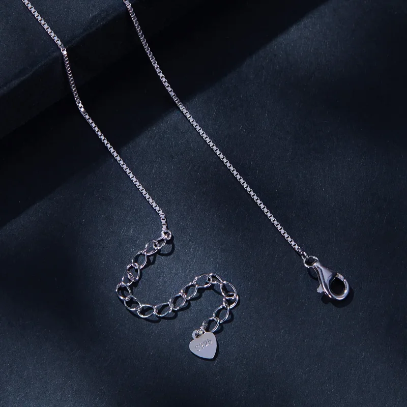 (immagine per) Collana in stile Pandora con Moissanite da 0,3 carati (un certificato) - MSN022 - Visualizza 4