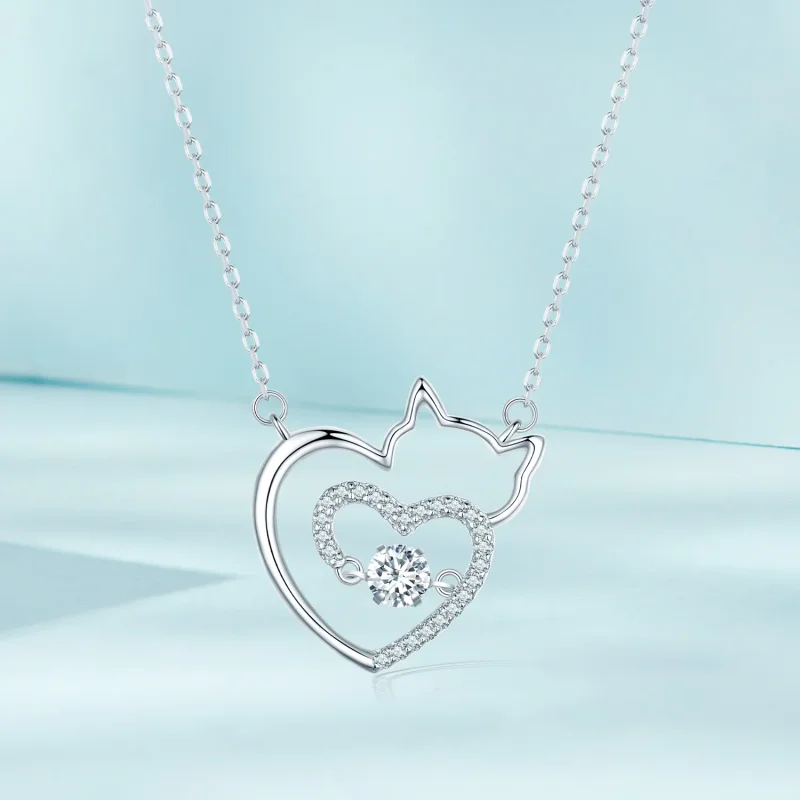 (immagine per) Collana intelligente a forma di gatto stile Pandora - SCN503 - Visualizza 3