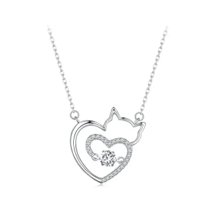 (immagine per) Collana intelligente a forma di gatto stile Pandora - SCN503