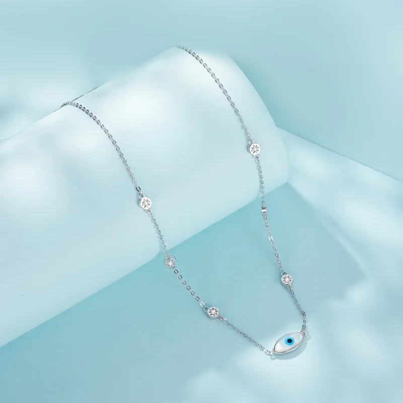 (immagine per) Collana Pandora stile Occhio del Diavolo - SCN505 - Visualizza 2