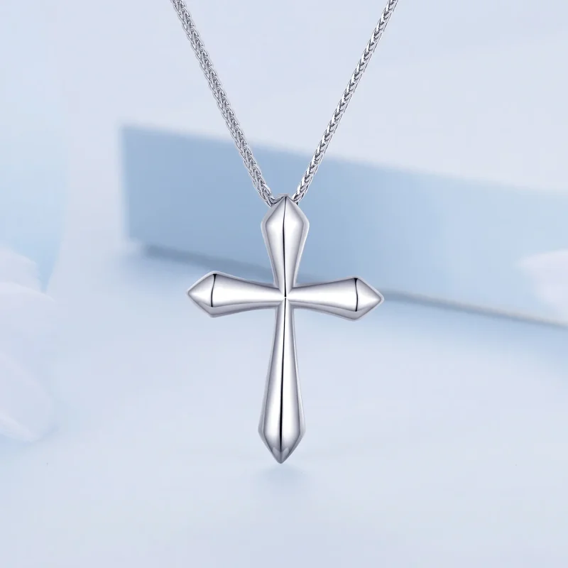 (immagine per) Collana Pandora Style a croce Chopin - BSN304 - Visualizza 3