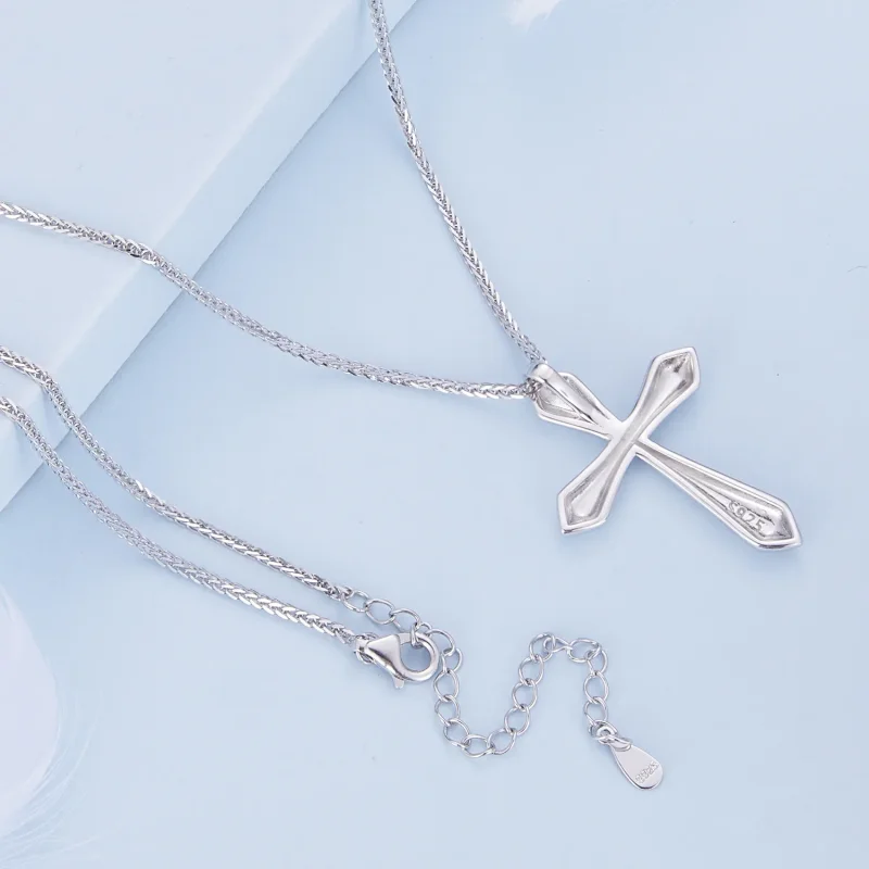 (immagine per) Collana Pandora Style a croce Chopin - BSN304 - Visualizza 4