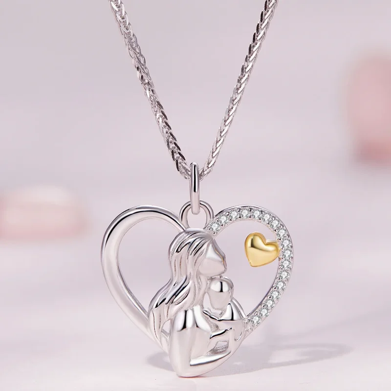 (immagine per) Collana Pandora Style Deep Love Between Mother and Son - SCN498 - Visualizza 3