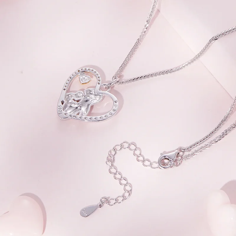 (immagine per) Collana Pandora Style Deep Love Between Mother and Son - SCN498 - Visualizza 4