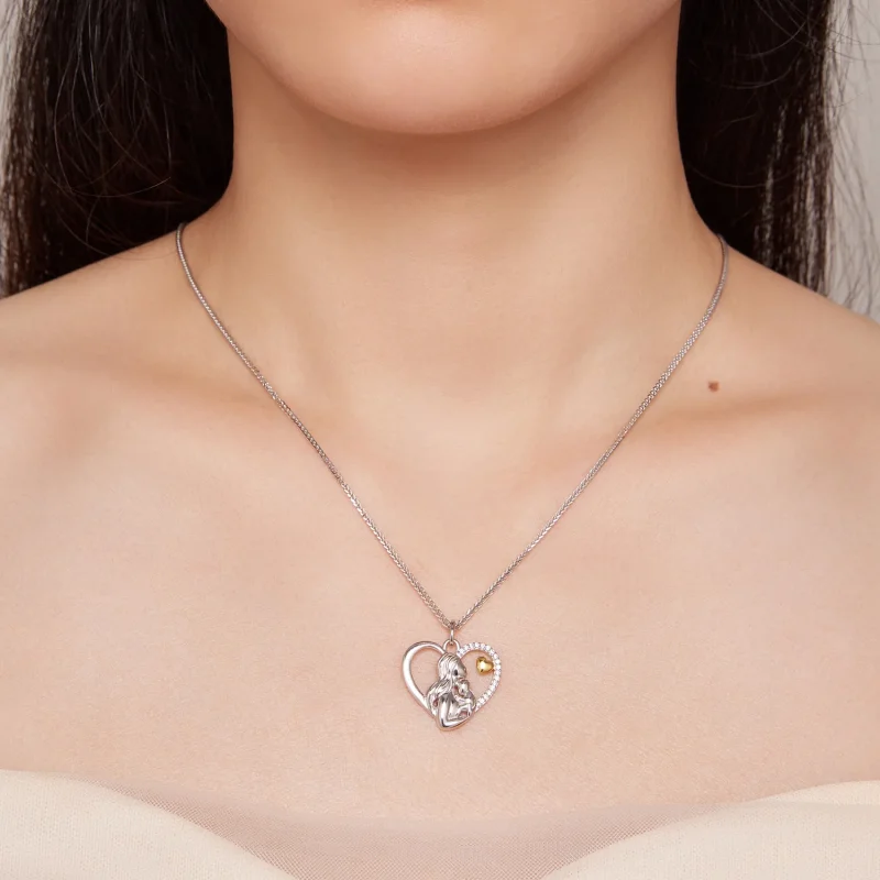(immagine per) Collana Pandora Style Deep Love Between Mother and Son - SCN498 - Visualizza 6