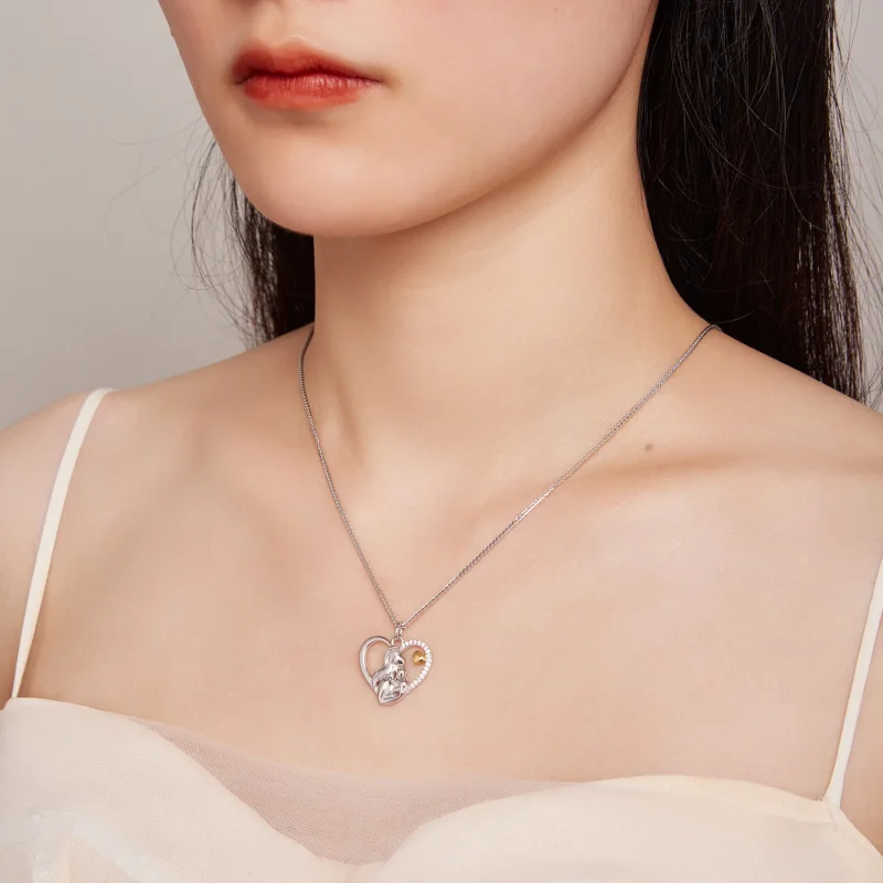 (immagine per) Collana Pandora Style Deep Love Between Mother and Son - SCN498 - Visualizza 7