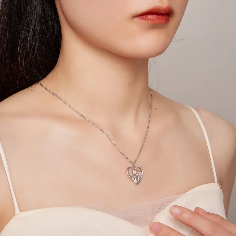 (immagine per) Collana Pandora Style Deep Love Between Mother and Son - SCN498 - Visualizza 8