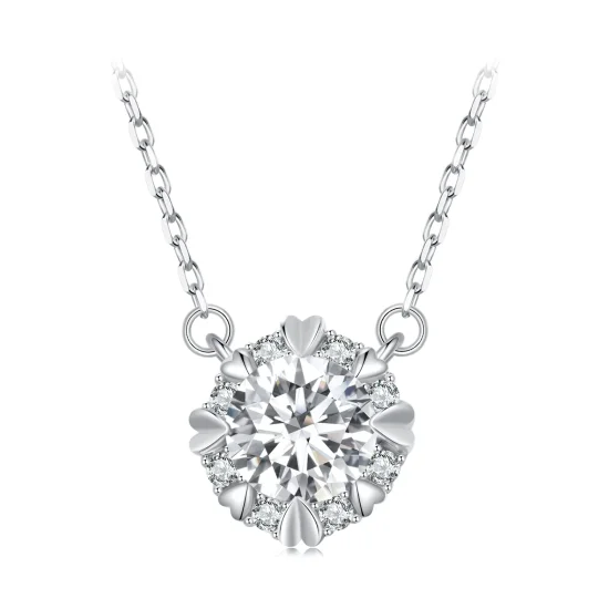 (immagine per) Collana Pandora Style Esquisite Moissanite (Un Certificato) - MSN011