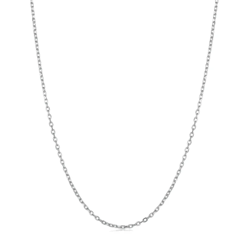 (immagine per) Collana semplice in stile Pandora in argento - SCA018 - Visualizza 3