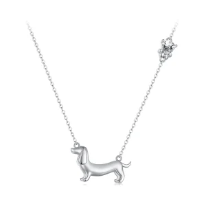 (immagine per) Collana stile Pandora con bassotto - SCN501