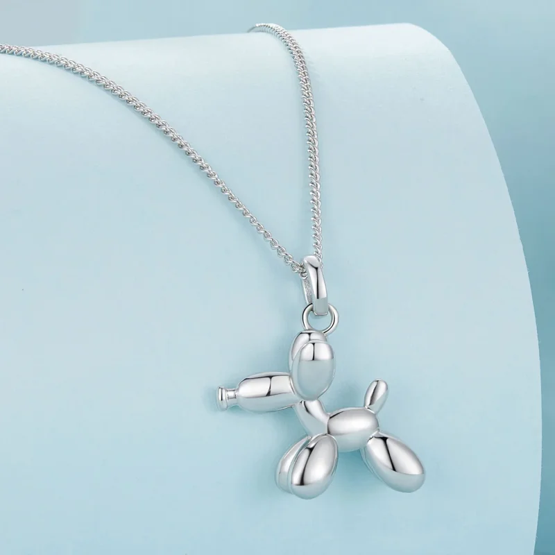 (immagine per) Collana stile Pandora con cane a forma di palloncino - SCN506 - Visualizza 2