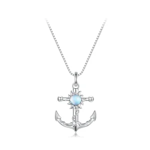 (immagine per) Collana stile Pandora con ciondolo ad ancoraggio - BSN349