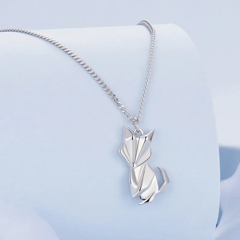 (immagine per) Collana stile Pandora con ciondolo di piccola volpe - BSN319 - Visualizza 2
