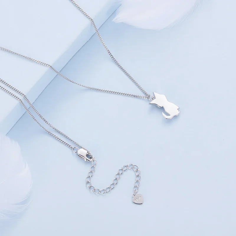 (immagine per) Collana stile Pandora con ciondolo di piccola volpe - BSN319 - Visualizza 4