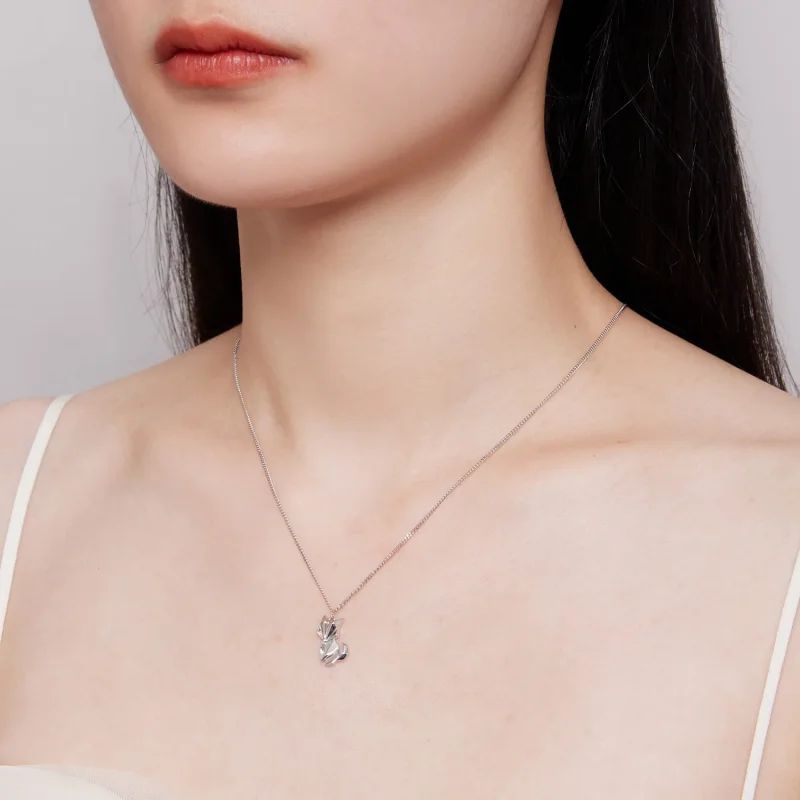 (immagine per) Collana stile Pandora con ciondolo di piccola volpe - BSN319 - Visualizza 8