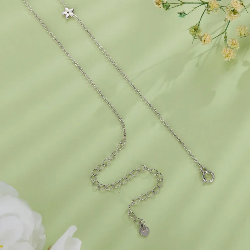 (immagine per) Collana stile Pandora con girocollo di margherite - SCN494 - Visualizza 5