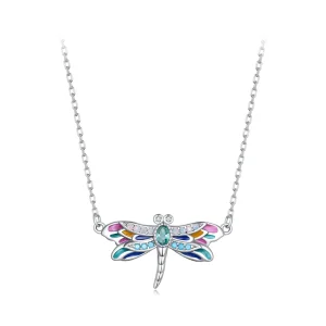 (immagine per) Collana stile Pandora con libellula - BSN348