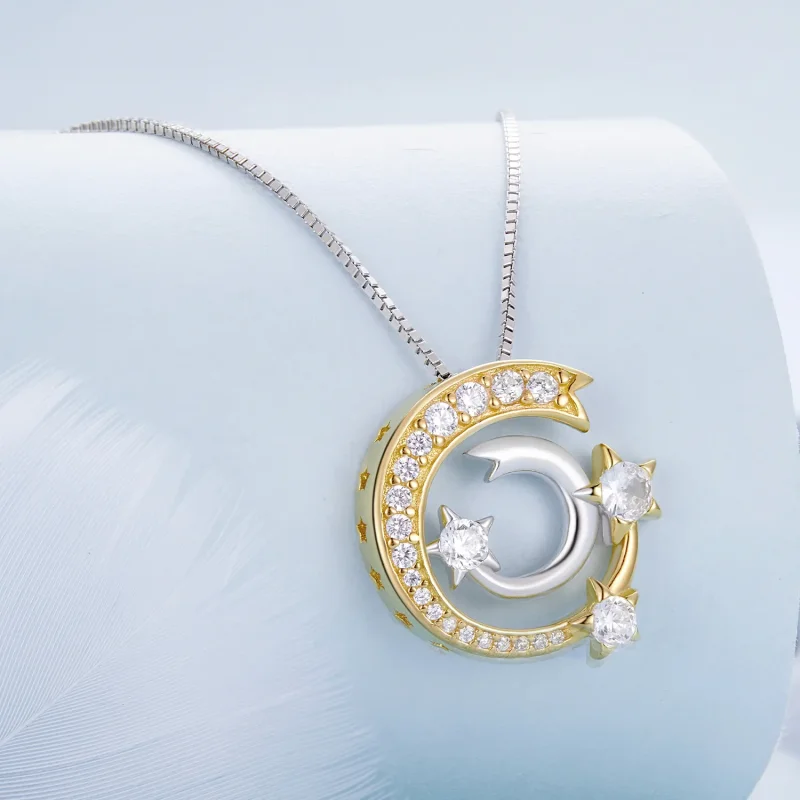 (immagine per) Collana stile Pandora con meteorite - BSN350 - Visualizza 2