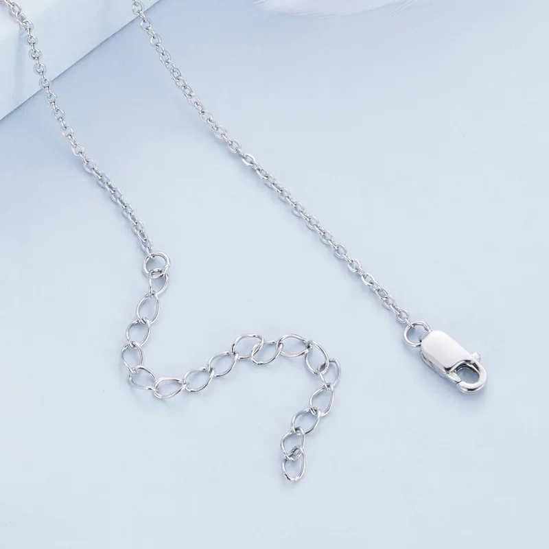 (immagine per) Collana stile Pandora con piuma - BSN346 - Visualizza 4
