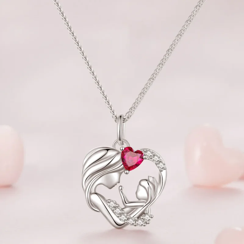 (immagine per) Collana stile Pandora Madre e Figlio - BSN323 - Visualizza 3