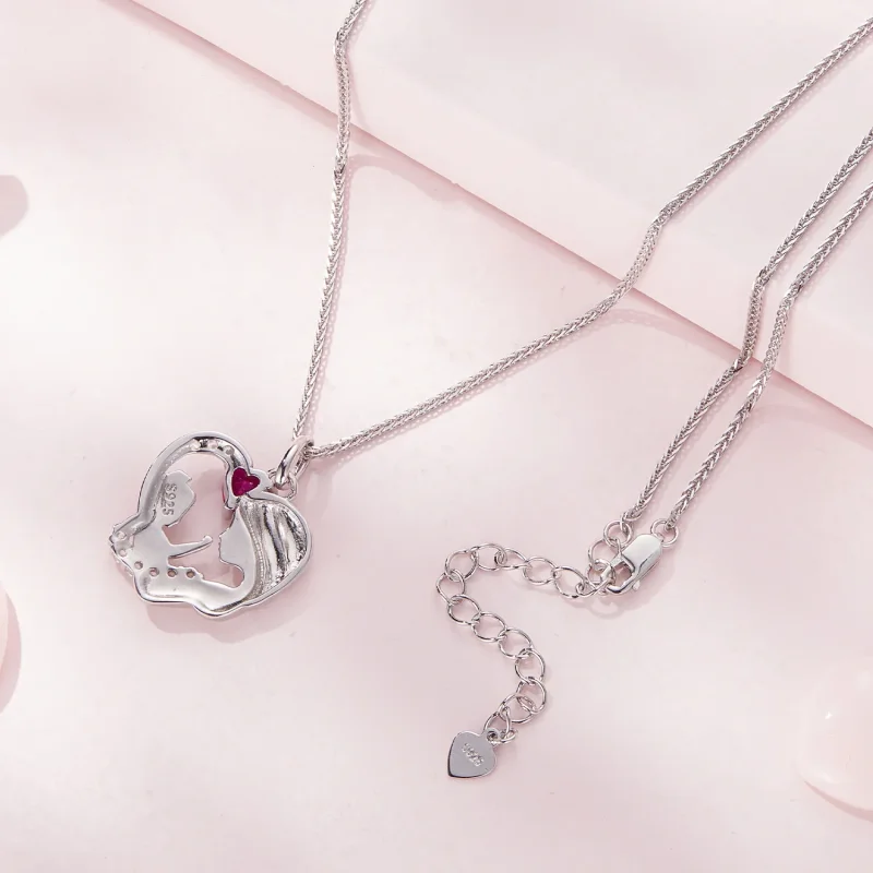 (immagine per) Collana stile Pandora Madre e Figlio - BSN323 - Visualizza 4