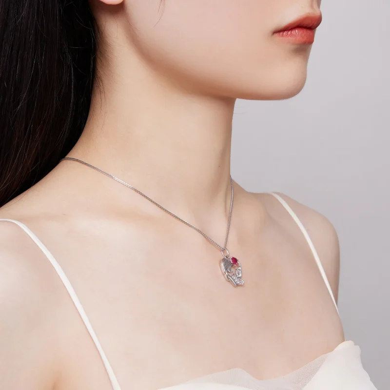 (immagine per) Collana stile Pandora Madre e Figlio - BSN323 - Visualizza 8