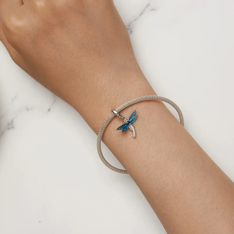(immagine per) Gioielli pendenti a forma di libellula in stile Pandora - SCC2569 - Visualizza 7