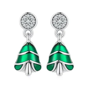 (immagine per) Orecchini a forma di albero di Natale stile Pandora - BSE919
