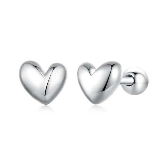 (immagine per) Orecchini a forma di cuore di stile Pandora - BSE886