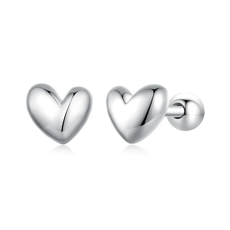 (immagine per) Orecchini a forma di cuore di stile Pandora - BSE886