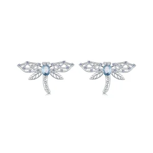 (immagine per) Orecchini a forma di libellula stile Pandora - BSE874