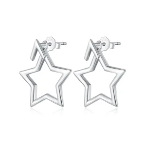 (immagine per) Orecchini a forma di pentagramma di stile Pandora - BSE901