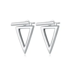 (immagine per) Orecchini a forma di triangolo stile Pandora - BSE900
