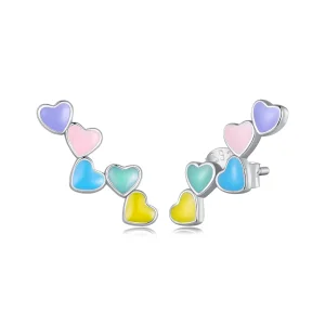 (immagine per) Orecchini a perno di stile Pandora Love Colorful - SCE1638