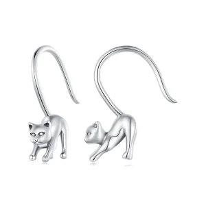 (immagine per) Orecchini a perno Pandora Style con gattino - SCE1618