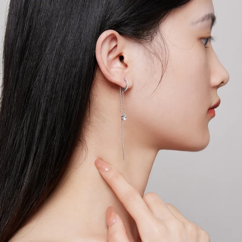 (immagine per) Orecchini pendenti di stile Pandora - BSE830 - Visualizza 6