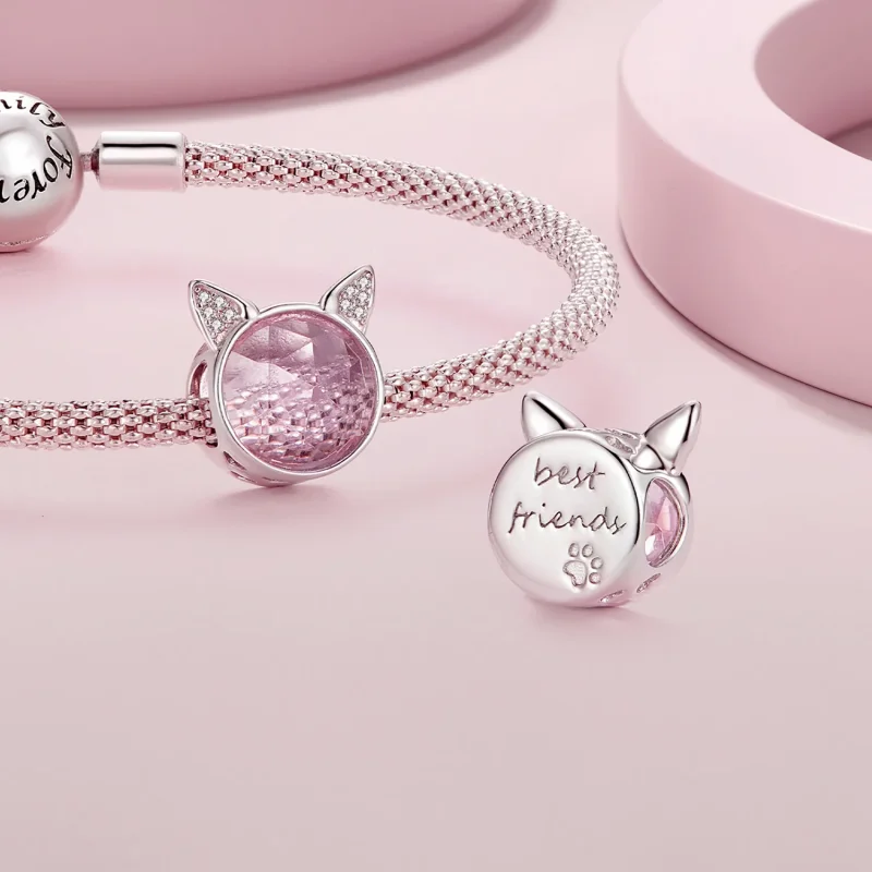 (immagine per) Pandora Stile Adorabile Ciondolo Gatto - SCC2579 - Visualizza 4