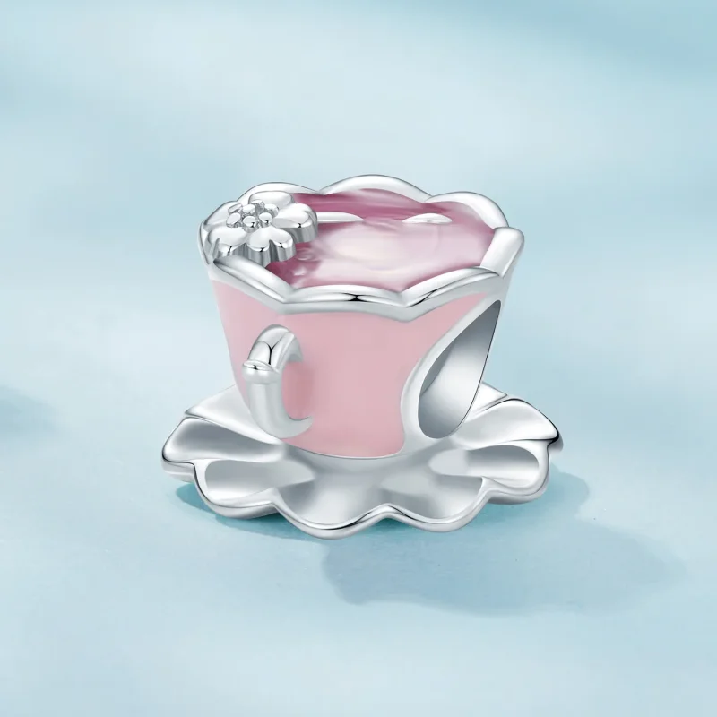 (immagine per) Pandora Stile Charm Tazza da tè a forma di fiore - SCC2563 - Visualizza 2