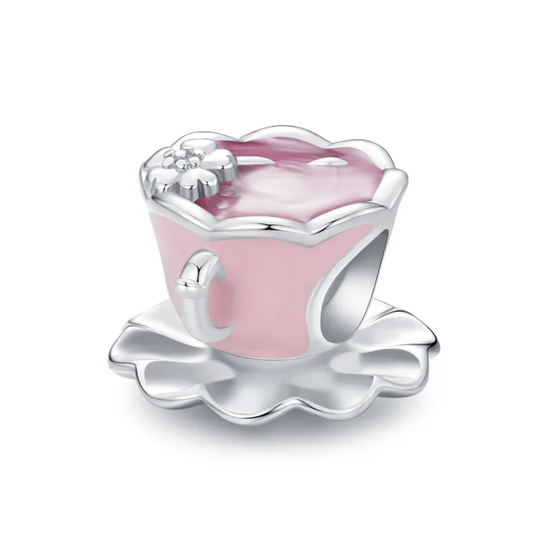 (immagine per) Pandora Stile Charm Tazza da tè a forma di fiore - SCC2563