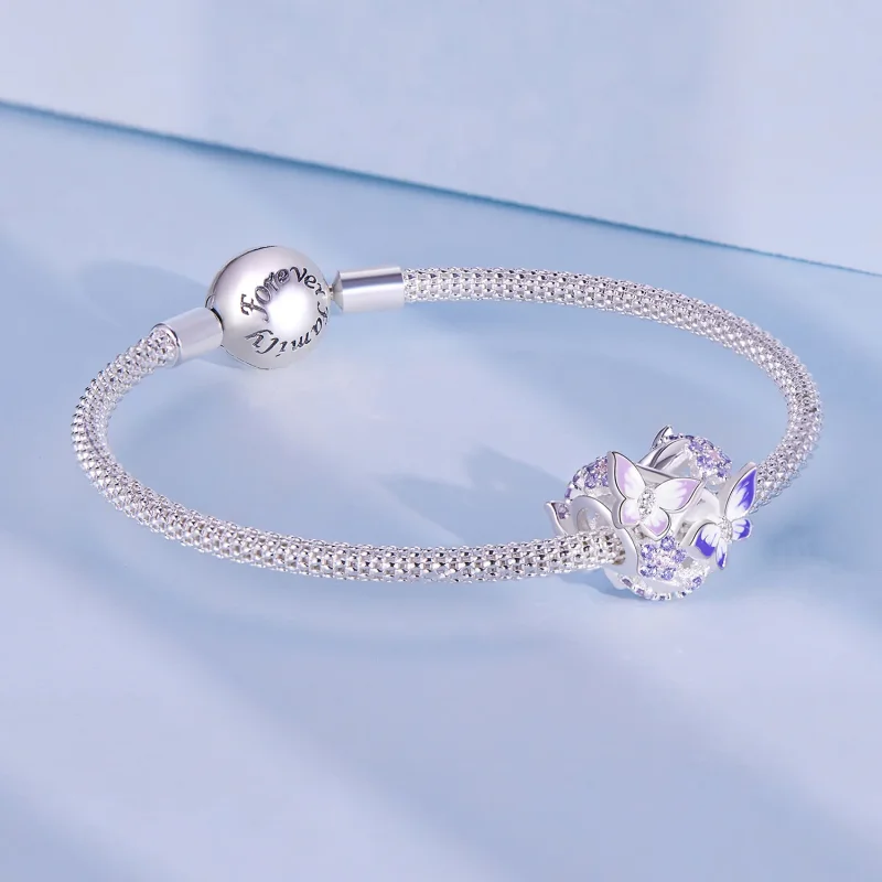 (immagine per) Pandora Stile Ciondolo a forma di cuore a farfalla - SCC2464 - Visualizza 5