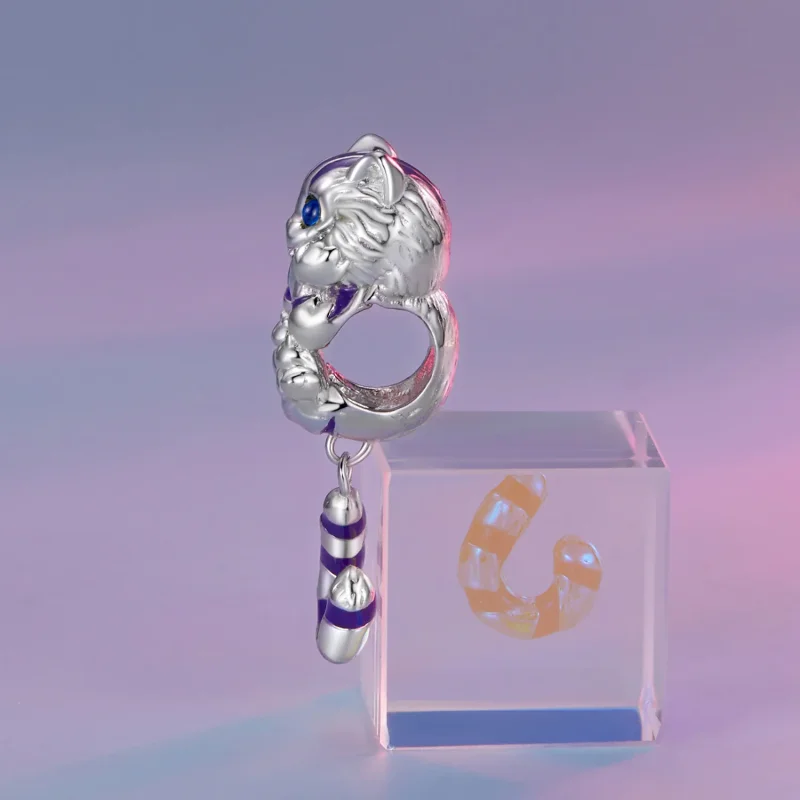 (immagine per) Pandora Stile Ciondolo Gatto Fantasia - SCC2529 - Visualizza 3