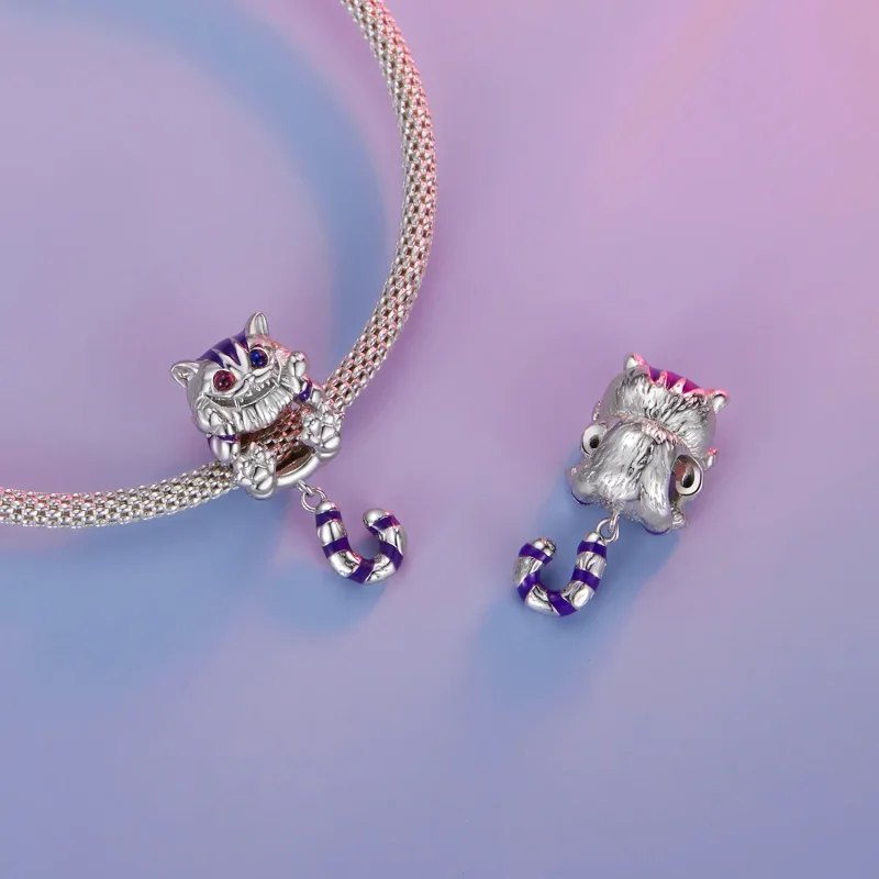 (immagine per) Pandora Stile Ciondolo Gatto Fantasia - SCC2529 - Visualizza 4