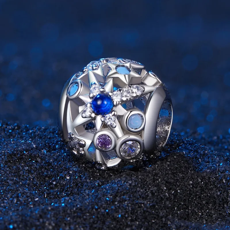 (immagine per) Pandora Stile Ciondolo Giorno e Notte Stelle - SCC2554 - Visualizza 2