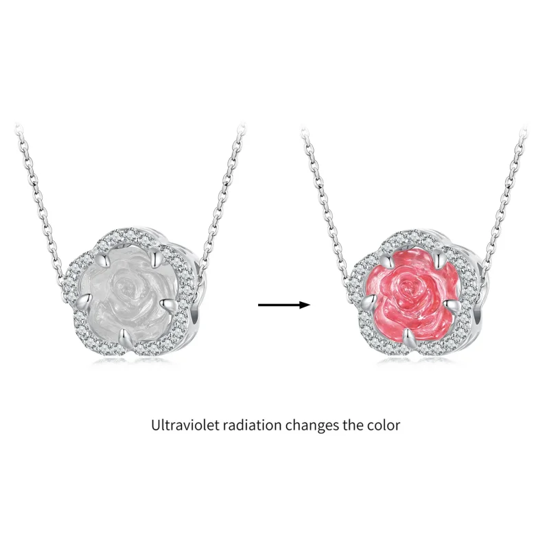 (immagine per) Pandora Stile Ciondolo in Cristallo Rosa - BSC904 - Visualizza 2