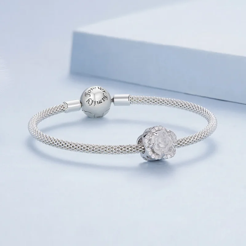 (immagine per) Pandora Stile Ciondolo in Cristallo Rosa - BSC904 - Visualizza 9