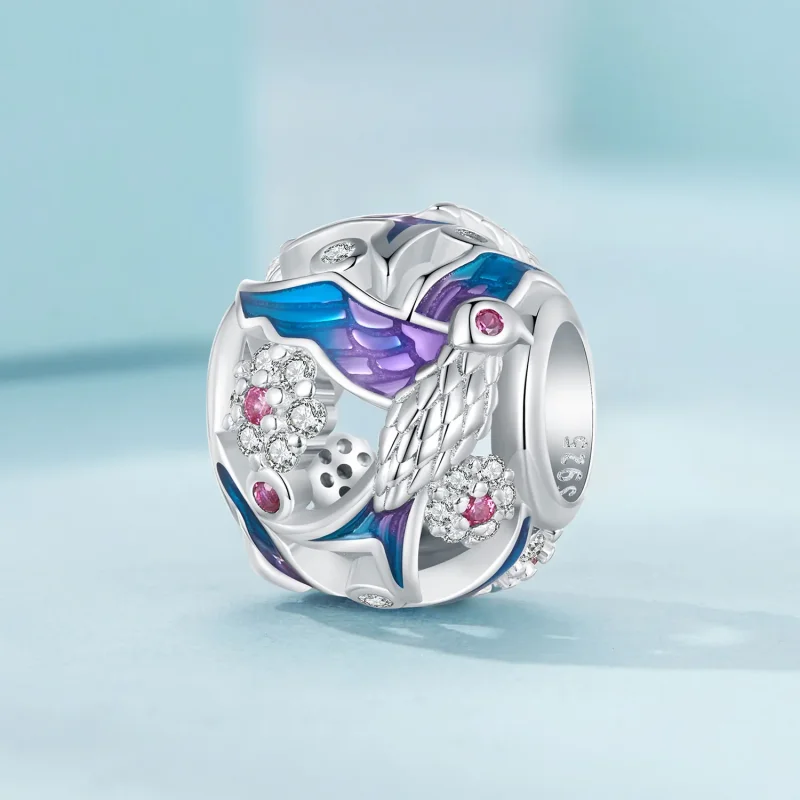 (immagine per) Pandora Stile Ciondolo Martin Pescatore - SCC2627 - Visualizza 2